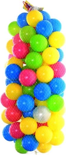 Kolorowe piłeczki baby do baseniku 6 cm (100 szt.)