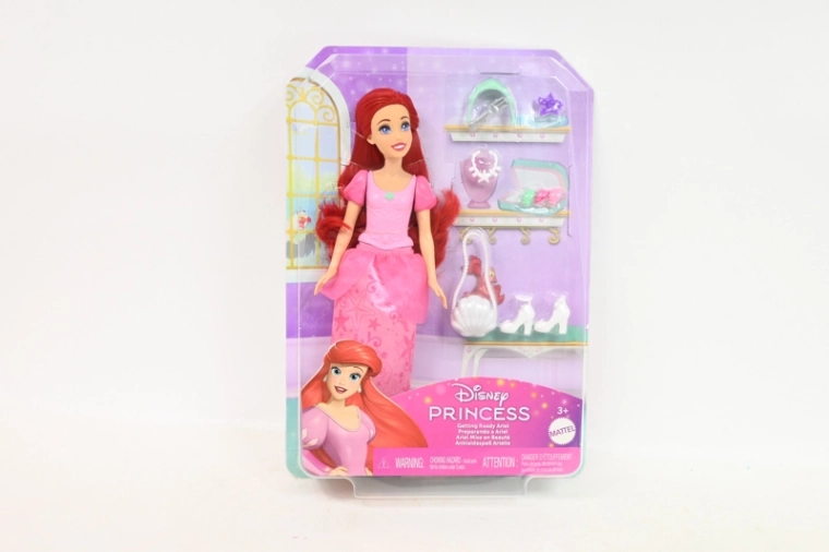 Disney Princess Ariel w sukni balowej z akcesoriami