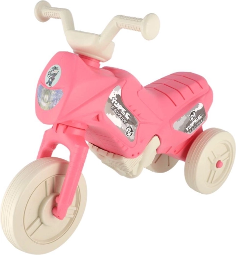 Yupee jeździk Enduro pastelowy różowy