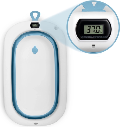 Elektroniczny termometr z czytelnym LCD i bezpiecznym korkiem