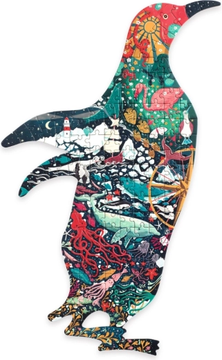 Puzzle o nieregularnym kształcie w stylu Puzz’Art