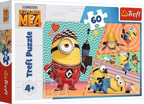 puzzle 60 elementów minions trefl