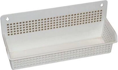 Duży wiszący koszyk plastikowy 30 × 10 × 13 cm, mix kolorów