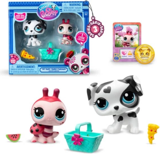 Hasbro Littlest Pet Shop zestaw piknikowy z figurkami i akcesoriami