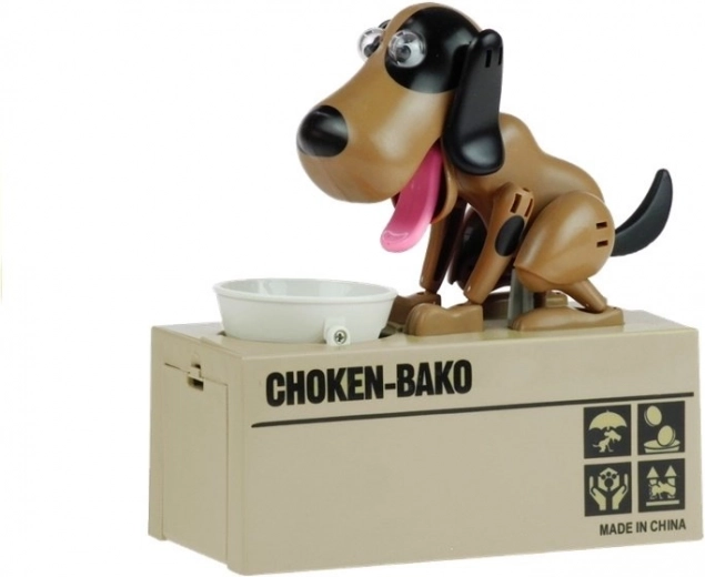 Psia skarbonka brązowa