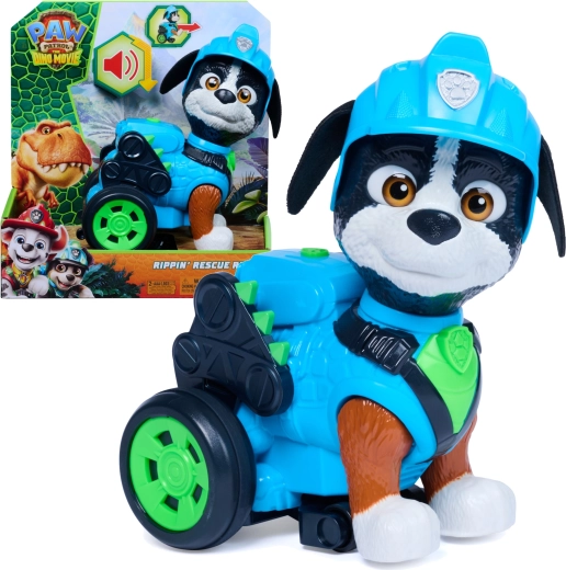 Spin Master Psi Patrol Dino Film interaktywna figurka Rex z dźwiękiem 20 cm