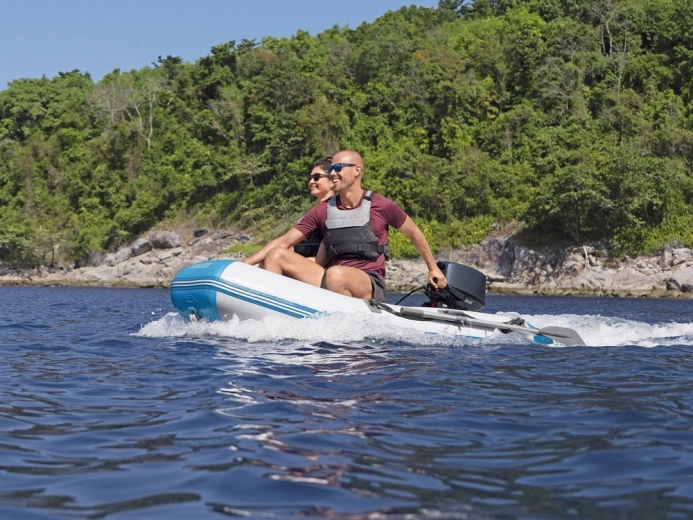 Przygotowany pod silnik do 3 KM