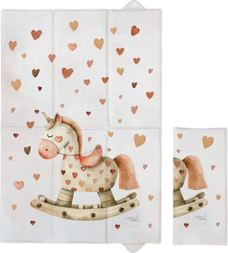 Ceba baby turystyczna mata do przewijania basic rocking horse 60 × 40 cm