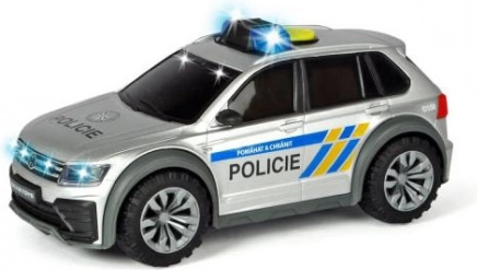 Policyjny samochód VW Tiguan R-Line, czeska wersja 1:18 ze światłem i dźwiękiem