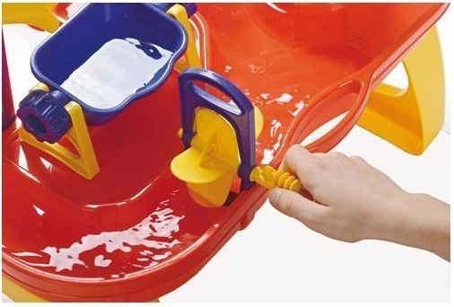 Ręczna pompka i koła wodne