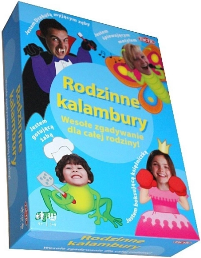 Rodzinna gra ze słownymi łamigłówkami