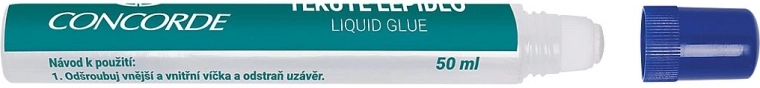 Płynny klej CONCORDE 50 ml z gąbeczką