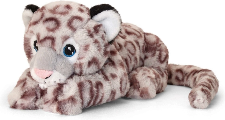 Keel toys pluszowy lampart śnieżny 45 cm
