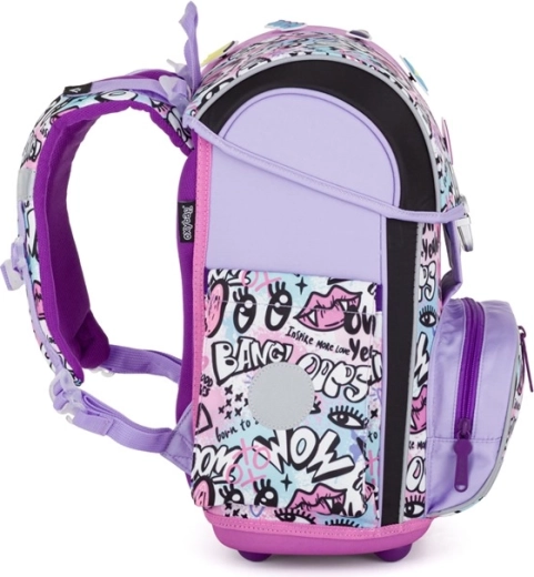 Bezpieczna klamra i elementy odblaskowe