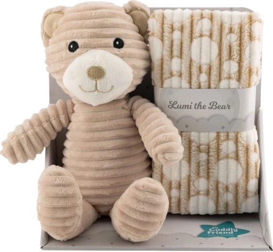 Freeon Free2Play pluszowa zabawka z kocykiem Lumi The Bear