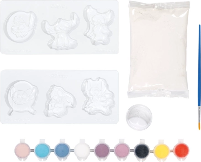 Odlewaj i maluj figurki STITCH i ANGEL