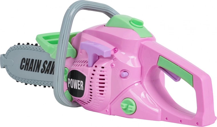 Piła łańcuchowa z efektami dźwiękowymi