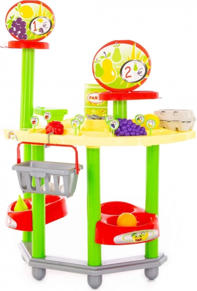 Dziecięcy supermarket z kasą Polesie