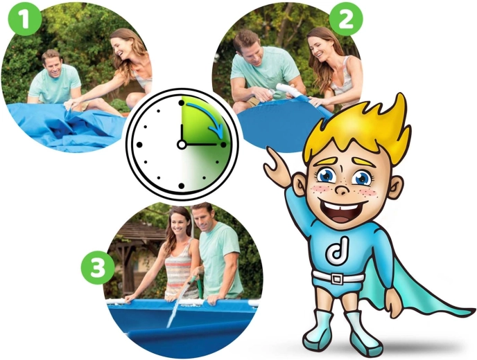 Łatwa i szybka instalacja w 3 krokach