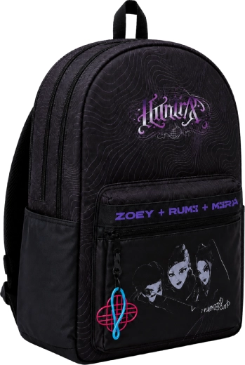 Plecak szkolny GIM KPop Demon Hunters Huntrix czarny 41 cm