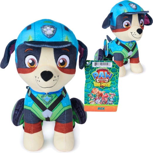 Spin Master Psi Patrol: Dino Rescue pluszak Rex 20 cm - 1 szt.