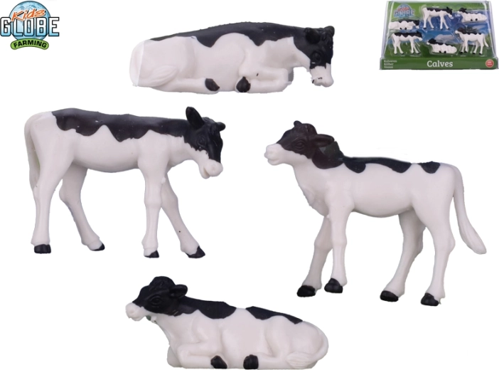 Zestaw cielątek KIDS GLOBE FARMING 1:32 (6 szt.)