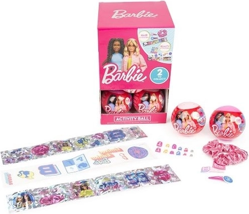 Kula niespodzianka Barbie z akcesorium do włosów