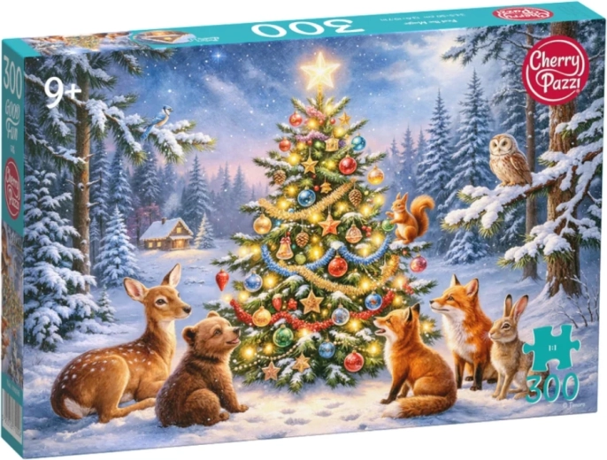 Puzzle Cherry Pazzi Święta w lesie, 300 elementów