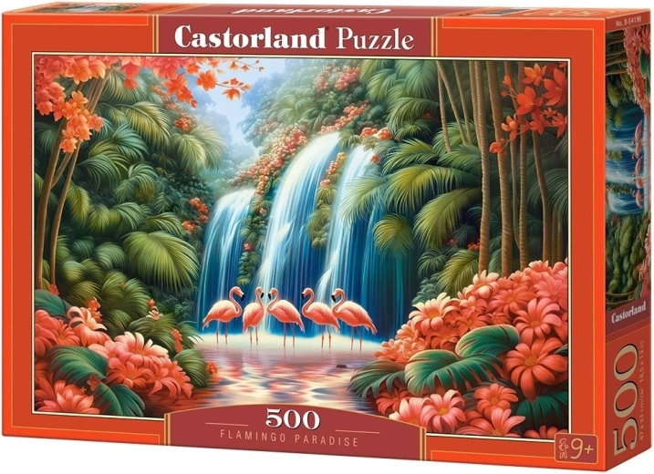 Puzzle Castorland Egzotyczny świat flamingów 500 elementów