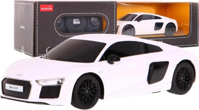 Rastar Audi R8 model zdalnie sterowany 1:24 2,4 GHz – czerwony