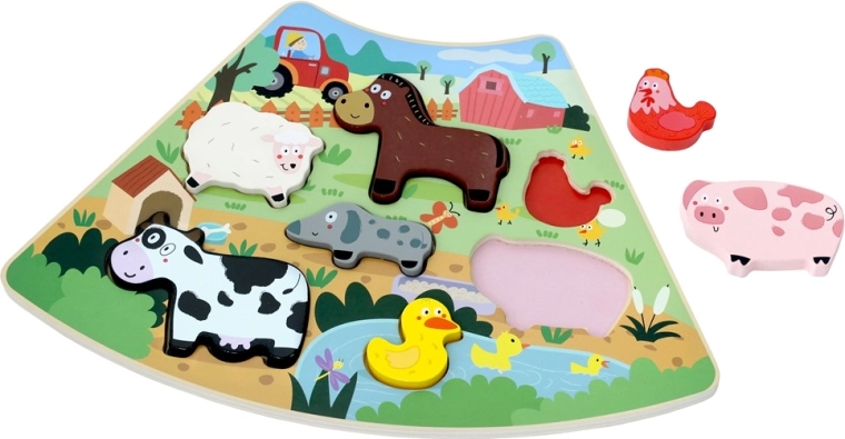 Nauka kształtów i zwierząt poprzez zabawę