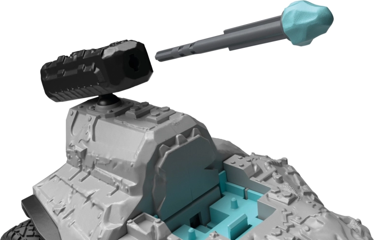 Obrotowa wyrzutnia z pociskiem-strzałą