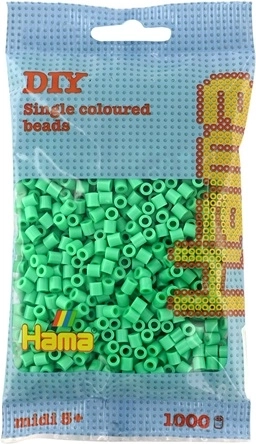 Hama Midi koraliki do prasowania miętowe 1000 szt.