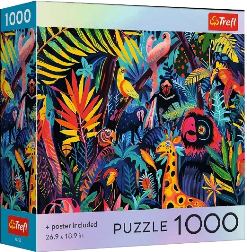 Puzzle 1000 elementów – W dżungli