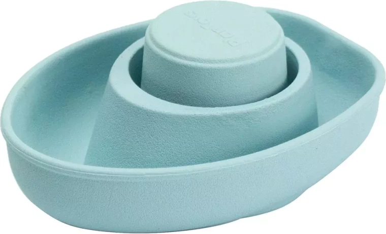 PlanToys gumowa łódka niebieska - 1 szt.