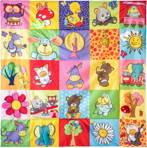 Mata edukacyjna Niny 150 × 150 cm