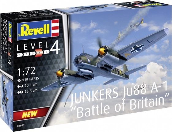 Model samolotu Junkers Ju88 A-1 Bitwa o Anglię