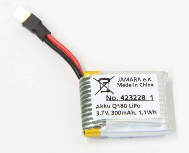 Bateria Li-Pol Jamara Q180 3,7 V 300 mAh