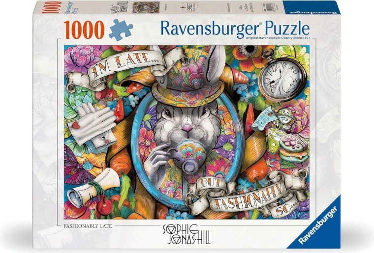 Puzzle Ravensburger „Późno, ale stylowo” 1000 elementów