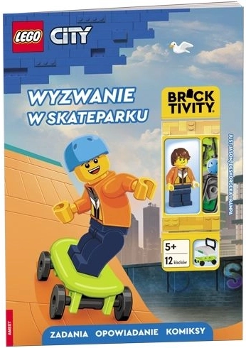 LEGO City: Just Jason – książka z minifigurką i łamigłówkami