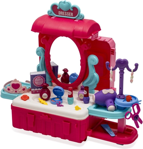 Toaletka z akcesoriami do realistycznej zabawy