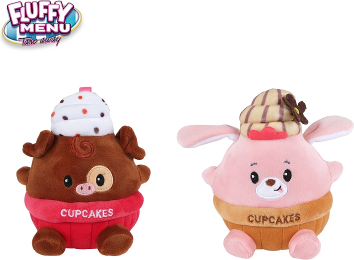 Pluszowy miś Cupcake Fluffy Menu 14 cm