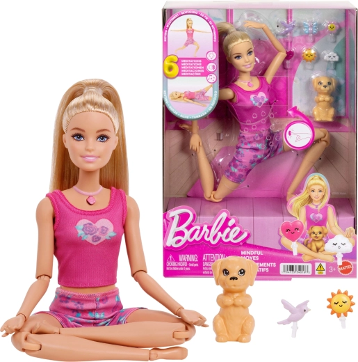 Barbie medytacja, ruch i relaks – lalka Mindful Moves ze światłem i dźwiękiem