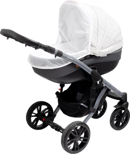 Moskitiera do wózka New Baby Basic biała