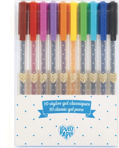 Żelowe pióra DJECO Klasik