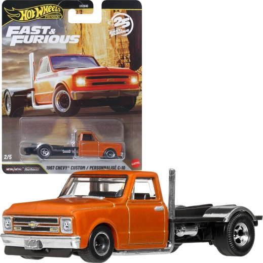 Hot Wheels Fast & Furious Chevrolet Chevy C-10 z 1967 roku (model premium)