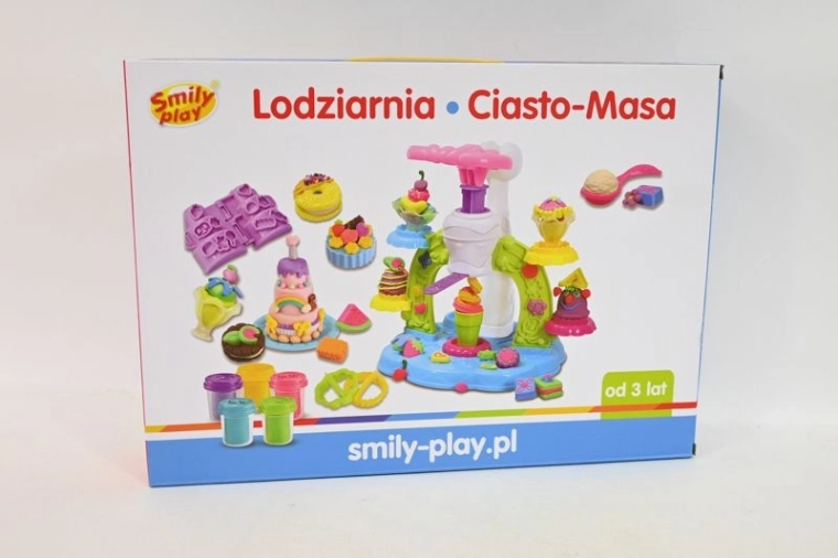 SmilyPlay dziecięca lodziarnia z modeliną
