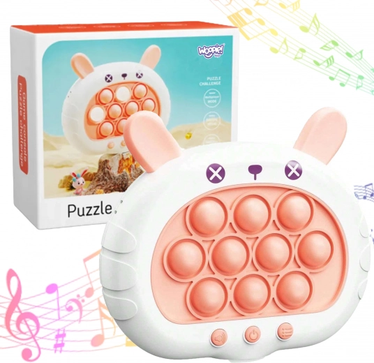 Elektroniczna antystresowa gra Woopie POP IT Króliczek