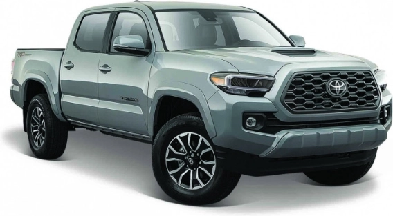 Model samochodu TOYOTA Tacoma TRD 2023 1:24 szary
