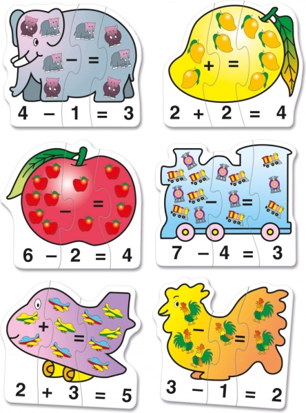 Puzzle Bino Baw się i licz
